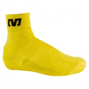 mavic couvre chaussures tricot jaune taille s pour 14