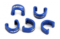 msc clips durites de freins alu x5 pices bleu pour 5