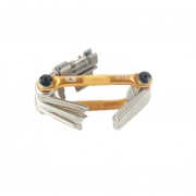 crankbrothers multi-outils m19 19 fonctions or pour 24