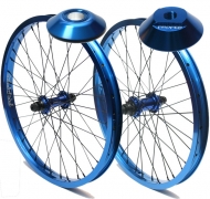 proper pack wheelset roues avant et arrire lhd + hubguard bleu pour 299