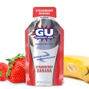 gu gel énergétique goût fraise banane pour 2€