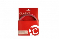 clarks kit cable + gaine de drailleur rose pour 12