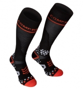 compressport full socks v2 black size 2m pour 45