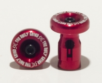the daily grind embouts de guidon alu rouge pour 26