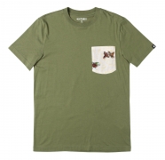 etnies lombard pckt s-s tee army m pour 19