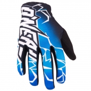 oneal gants matrix noir bleu taille mp14,9 pour 13