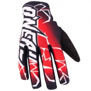 oneal gants matrix noir rouge taille sp14,9 pour 13