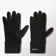 gants climawarm run black - night grey - reflective silver... pour 25