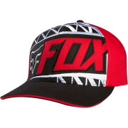 fox given flexfit hat red l-xl pour 19