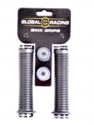 global racing paire nde grips techgrips 145mm noir pour 15