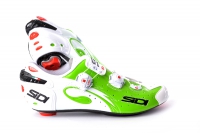 sidi drako chaussures wire carbon vert fluo blanc taille 45 pour 325