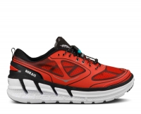 hoka conquest homme fiery red - black - silver t9,5p175 pour 175