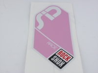 rockshox kit stickers sid race blanc rose pour 9