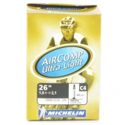 michelin chambre  air aircomp ultra light c4 26x1.6-2.10... pour 4