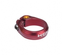 kcnc collier de selle crou road pro sc9 rouge 31.8 mm 13 gr pour 17