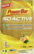 powerbar isoactive drink citron 33g pour 1