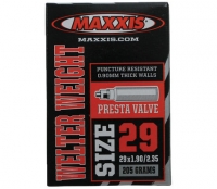 maxxis chambre  air welter weight 29 x 1.9-2.35 valve presta-... pour 5
